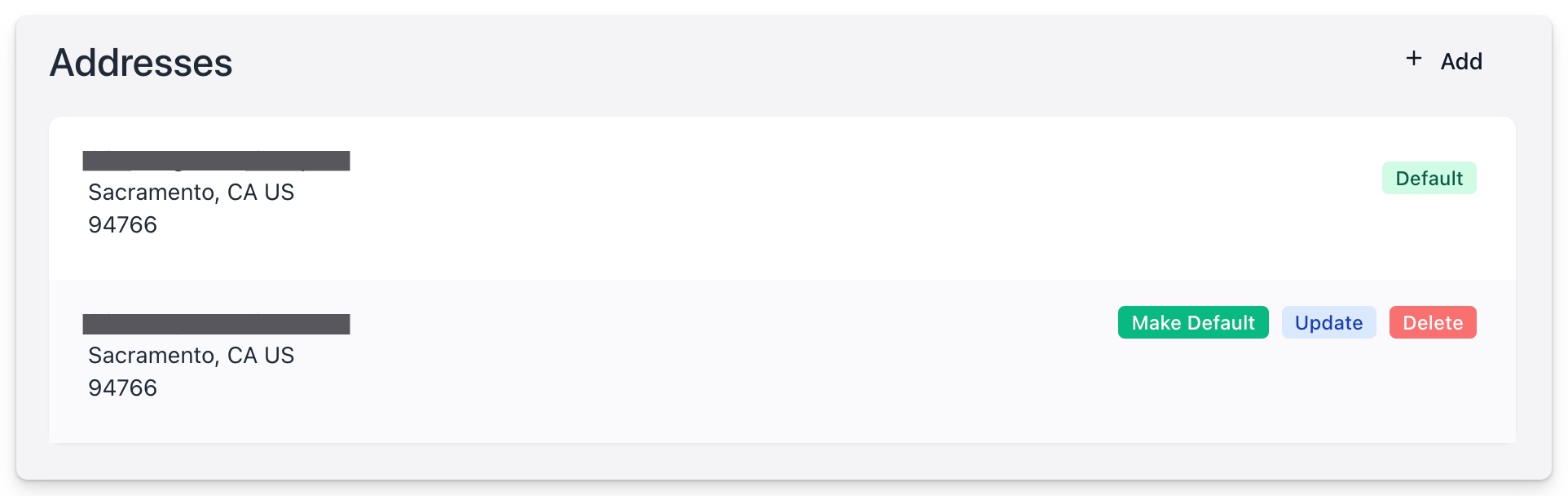 Marking Information as default in Customer